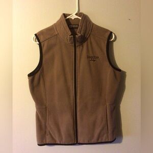 Zip up Vest with two front pockets, Sz. M, 2 inside pockets